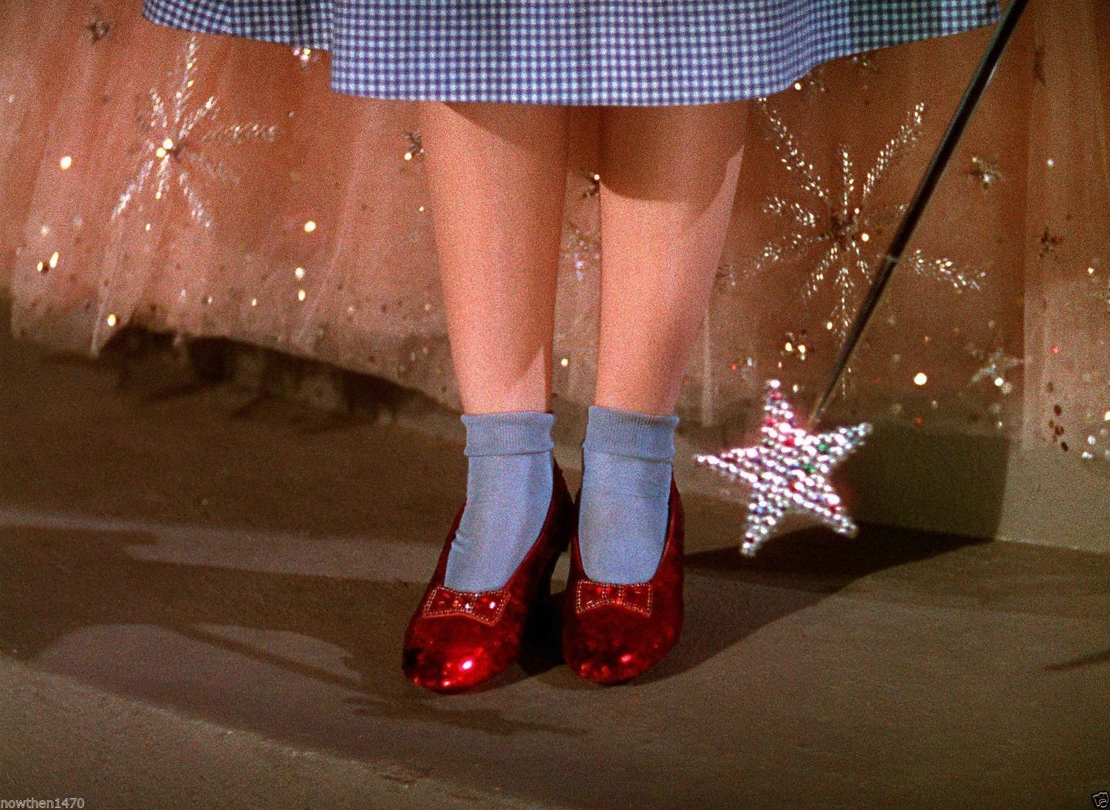 The Wizard Of Oz Red Shoes 4x6 Picture Celebrity Print