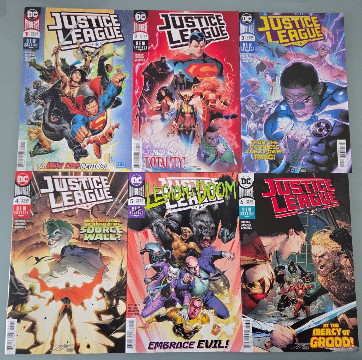 JUSTICE LEAGUE SET OF 30 ISSUES (2018) DC UNIVERSE COMICS SUPERMAN BATMAN