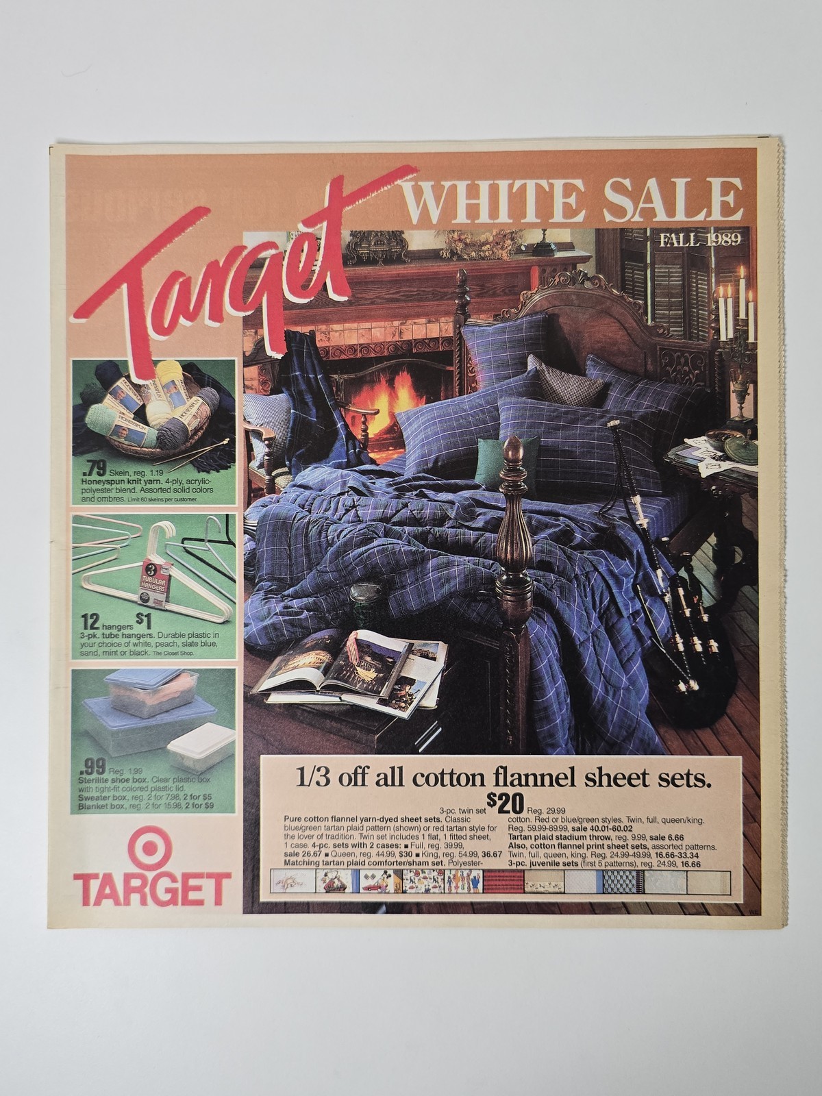1989 Target White Sale Catalog Sega Genesis Altered Beast Holiday 27 Pages