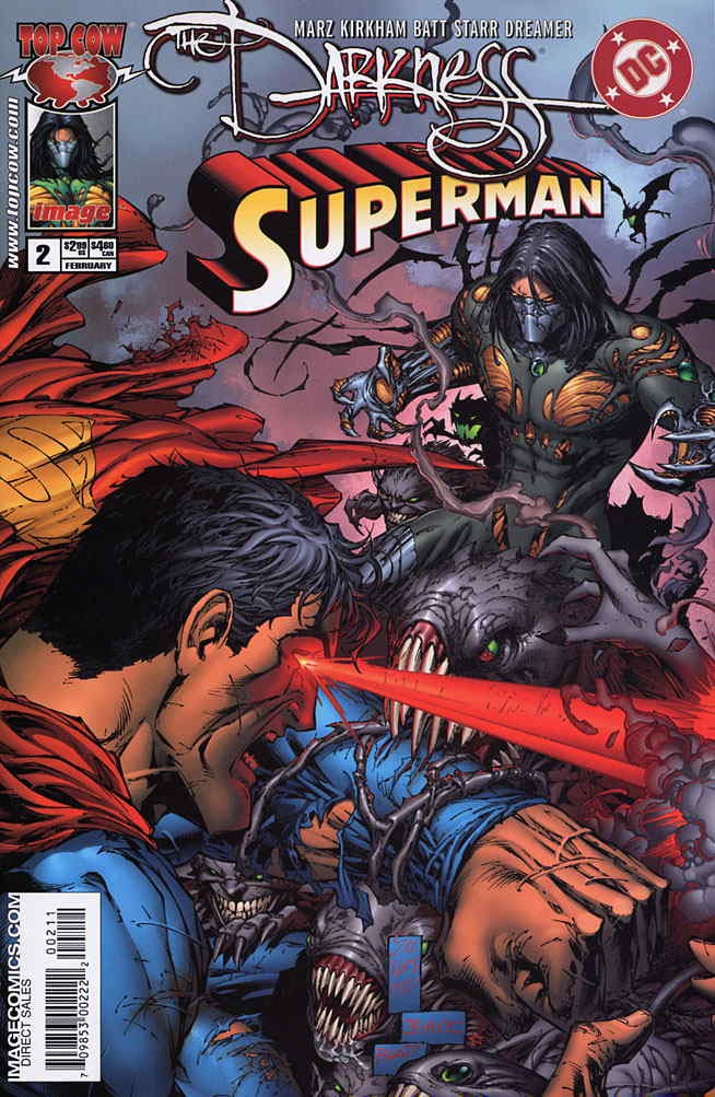 Darkness/Superman, The #2 FN; Image | Marc Silvestri Tyler Kirkham Ron Marz - w/