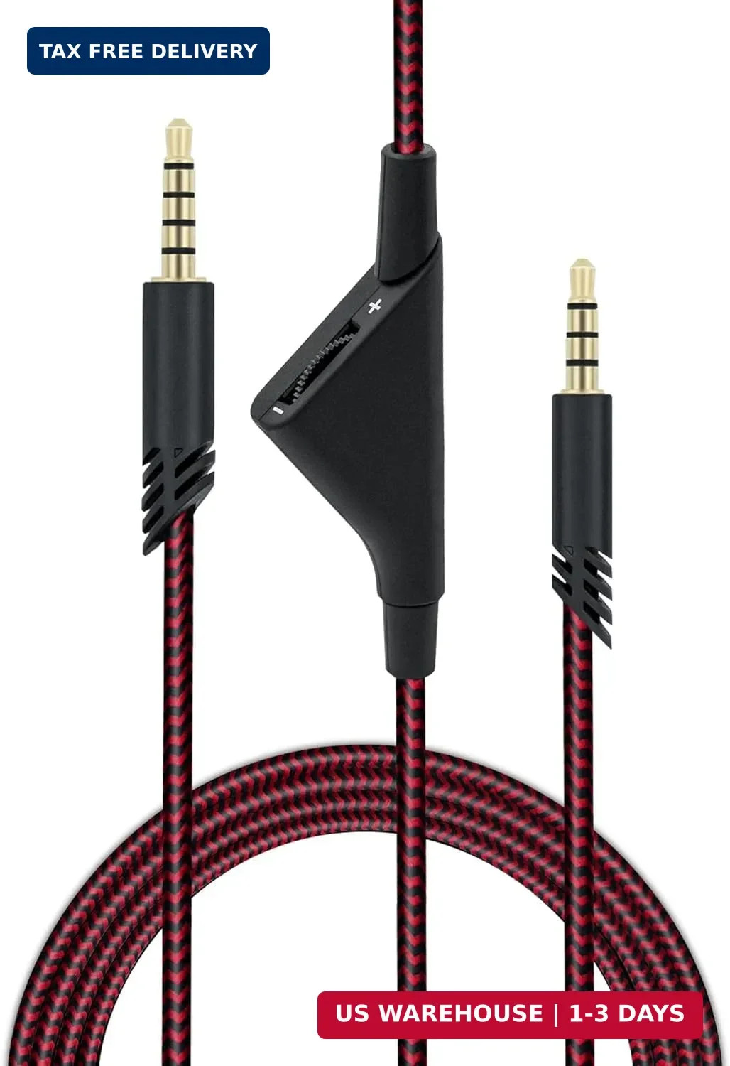 Astro A10 A40 Replacement Cable Inline Mute Cord Gaming Headsets Xbox PS4 6.5 ft