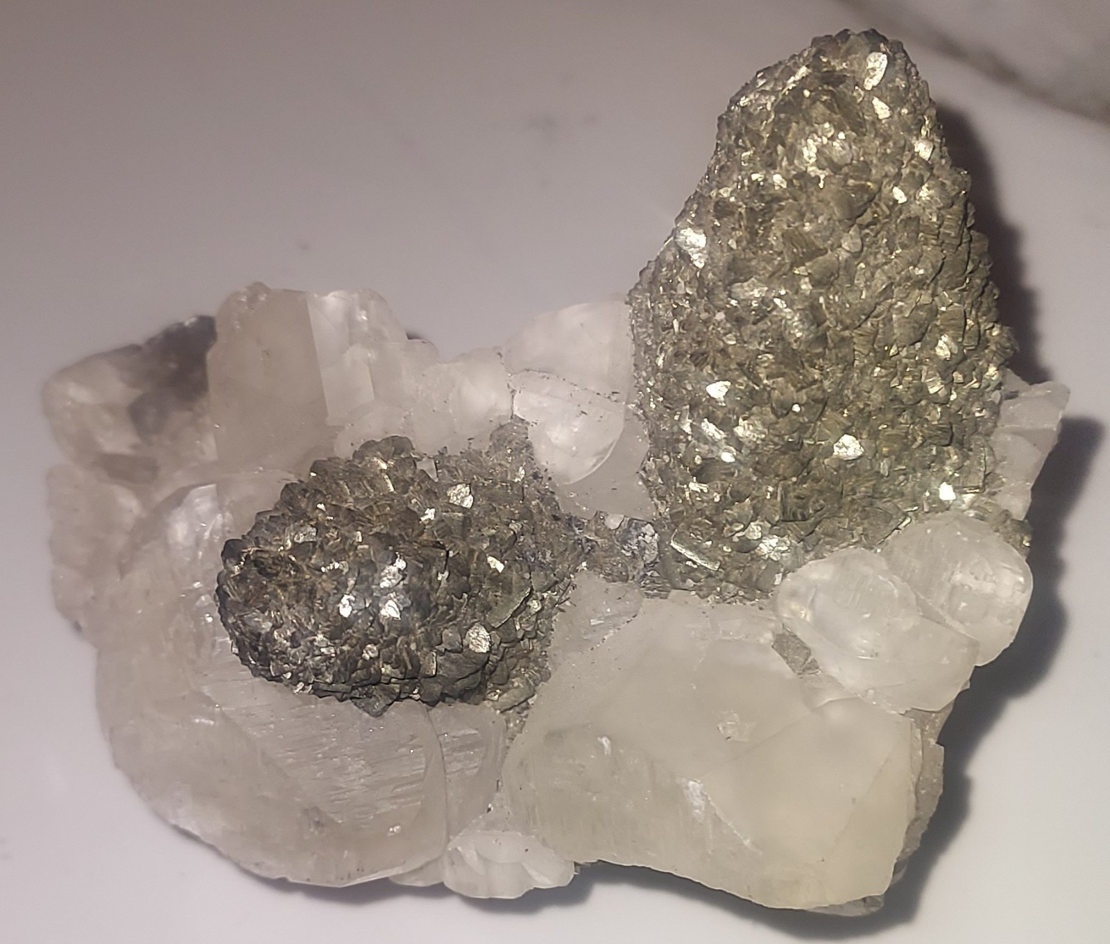Pyrite Quartz