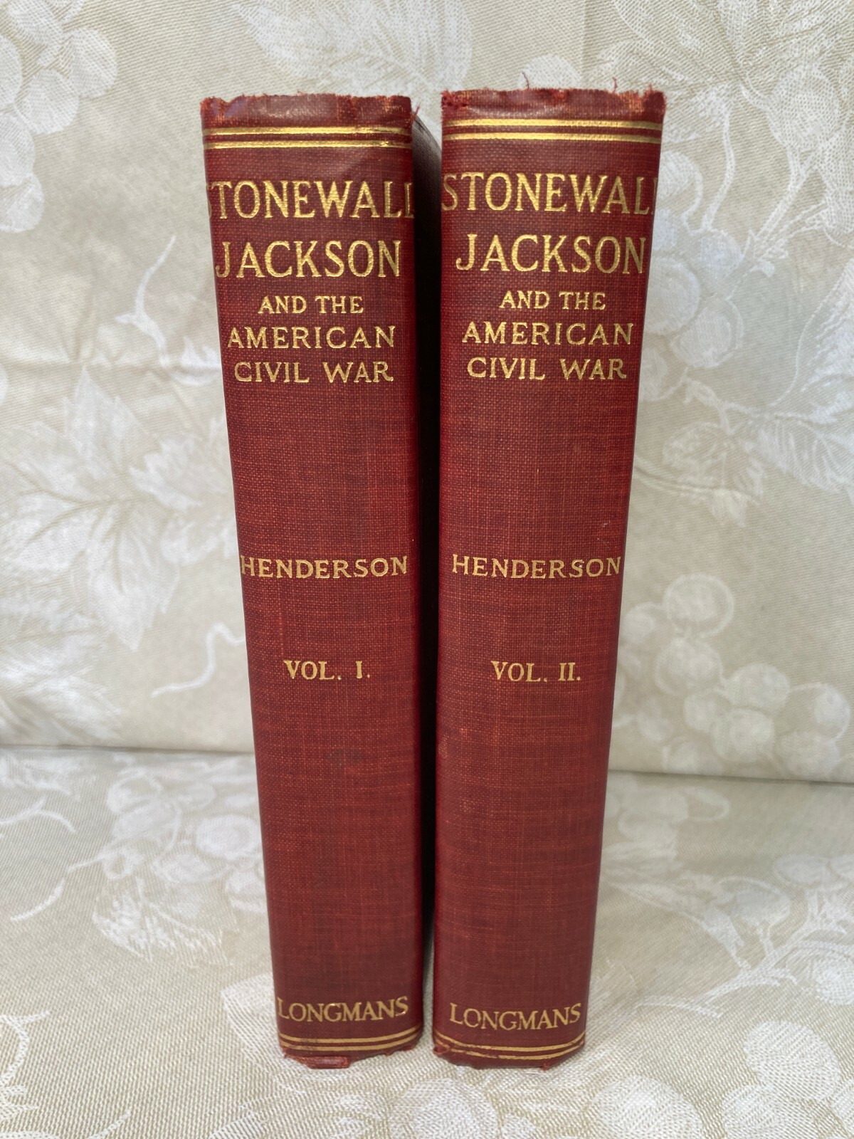 Stonewall Jackson and the American Civil War 2 Volumes 1927 From Loyal Davis Lib