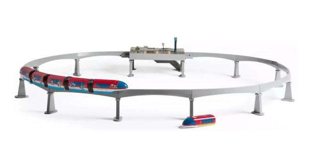 70th Anniversary Disneyland Resort Monorail Play Set Mickey Train remote