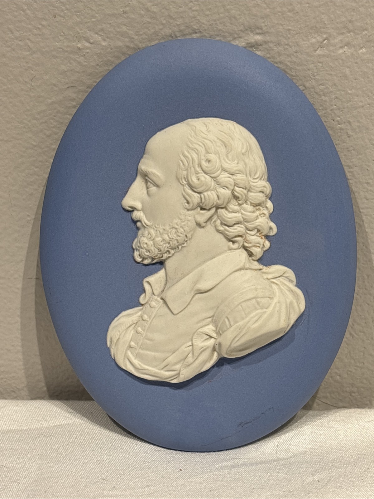 Wedgwood Jasperware William Shakespeare Portrait Medallion