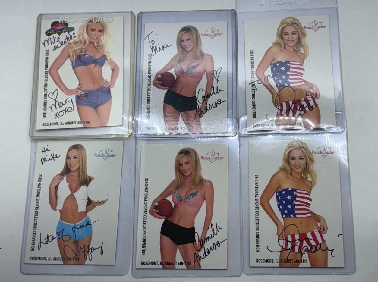 2002 Bench Warmer 5 Card Auto Lot mc39