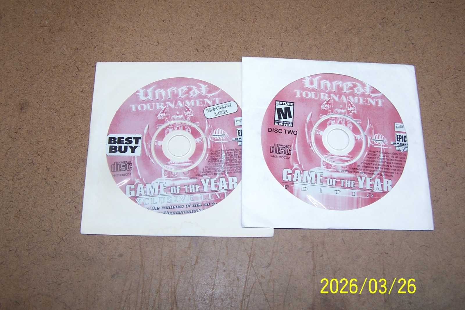 Unreal Tournament Game of the Year