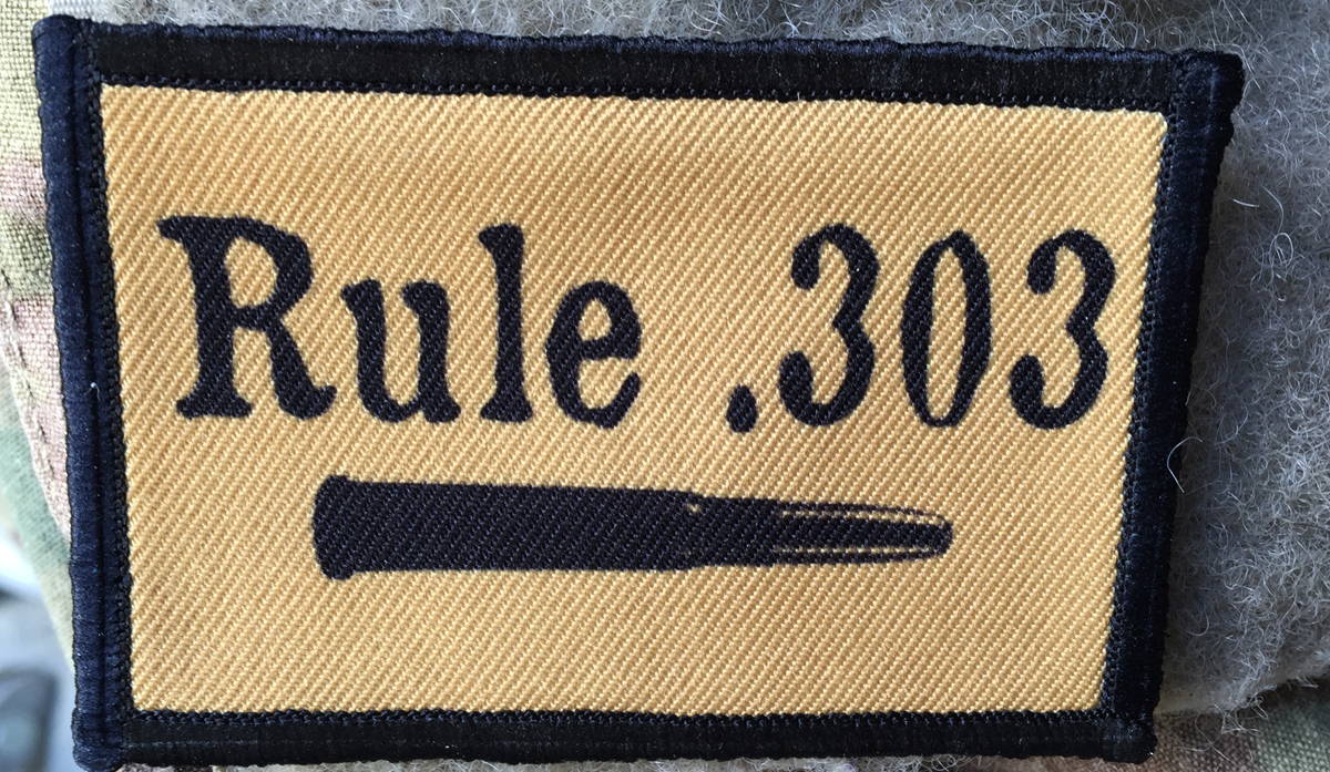 Rule 303 Morale Patch Breaker Morant Tactical ARMY Hook Military flag hook badge