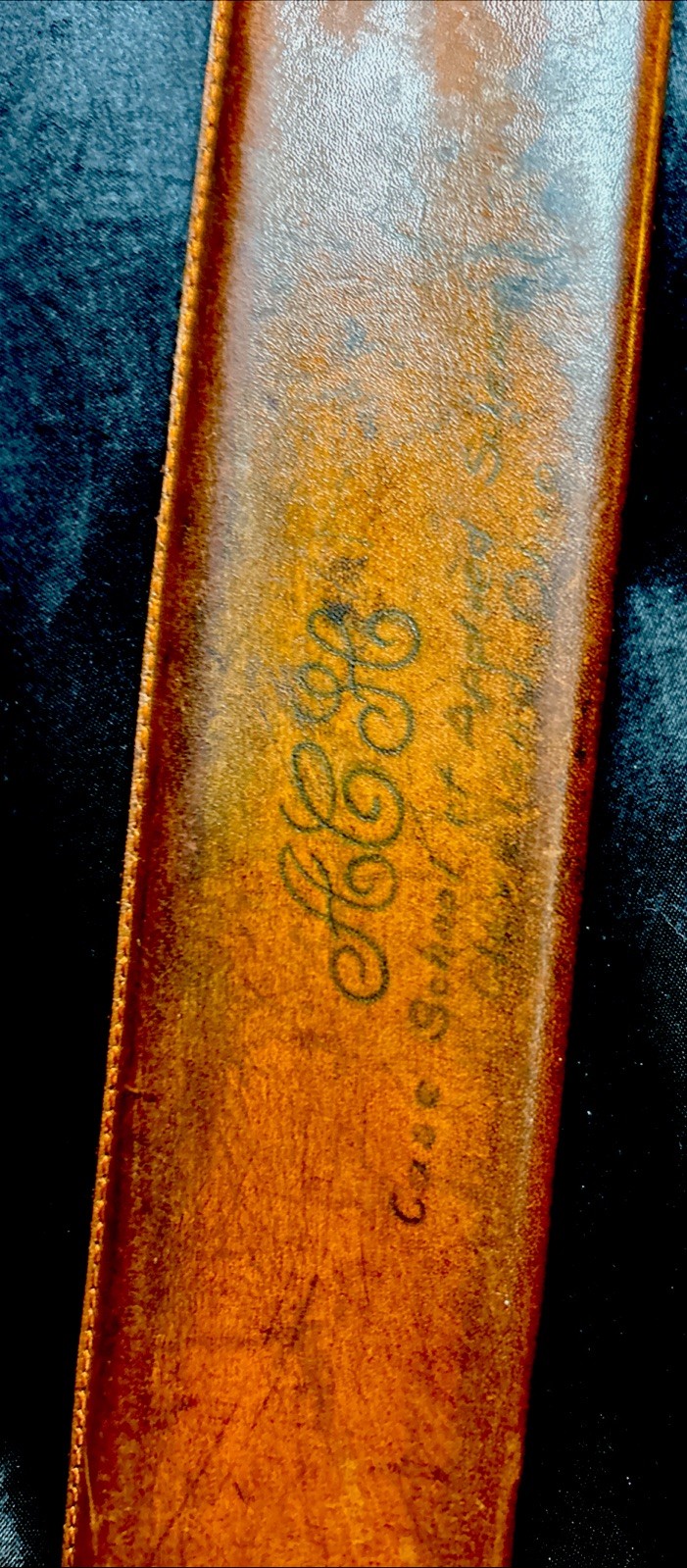 Keuffel/Esser Phi Delta Theta Signed Case Slide Ruler University Pittsburg 1930s
