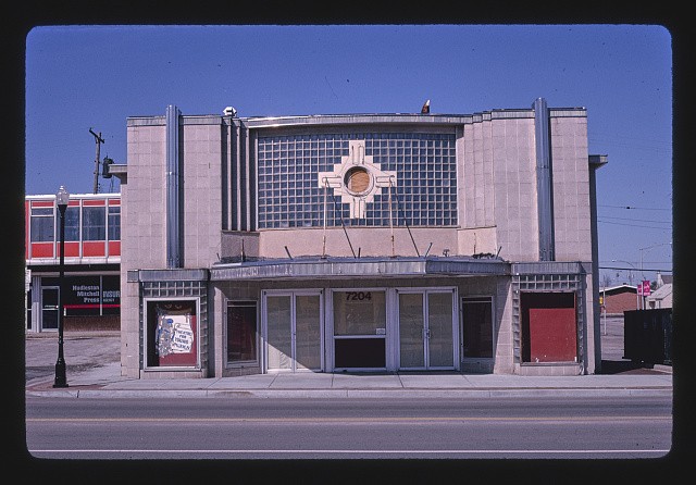 Photo:Overland Theater, front view, W. 80th Street, Overland Park, Kansas