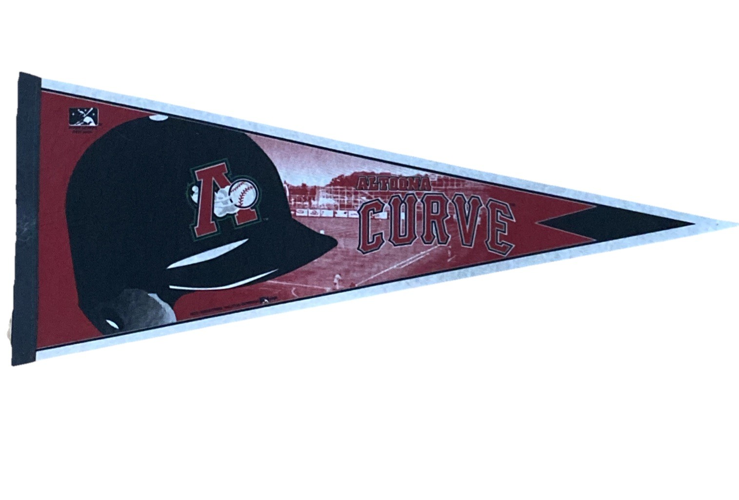VINTAGE Altoona Curve Felt Pennant - MiLB Pirates AA Wall Decor Souvenir 2009