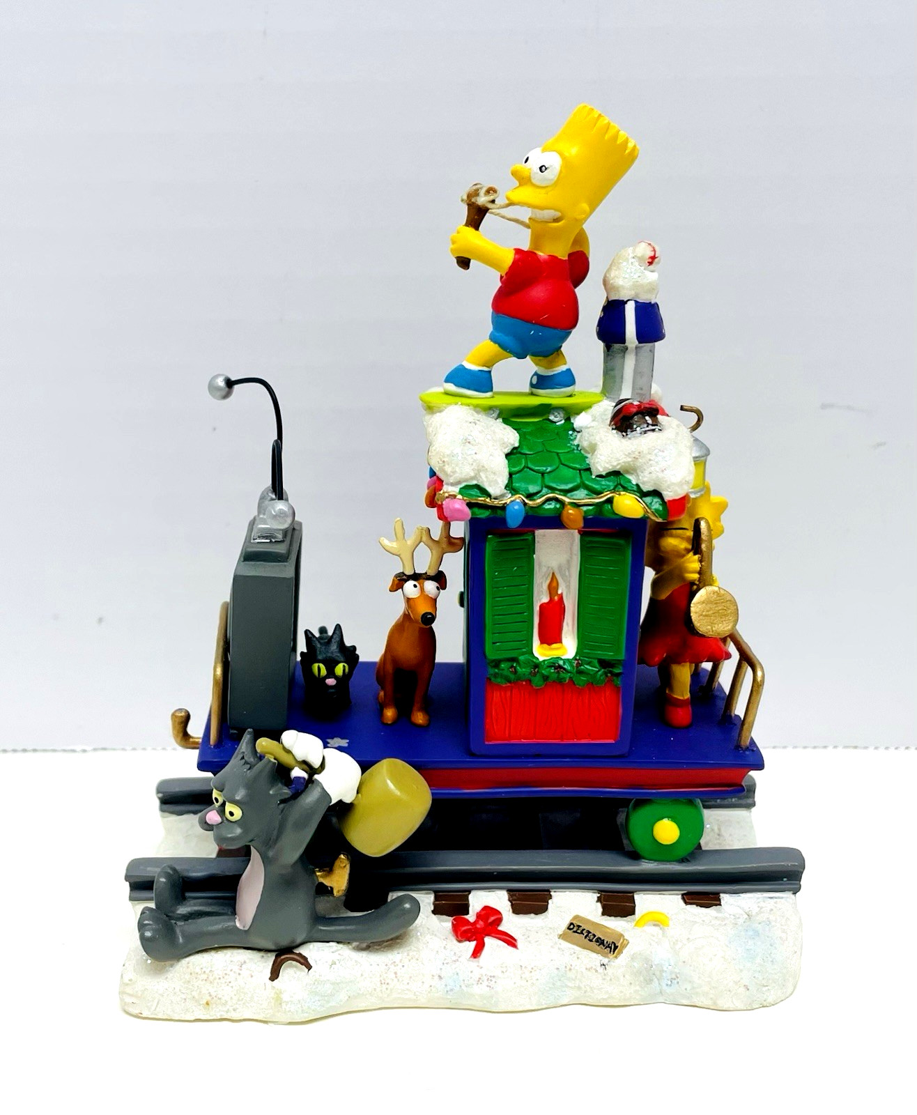 The Simpsons Christmas Express Train Hamilton “Jingle Bells, Bartman Smells” Box