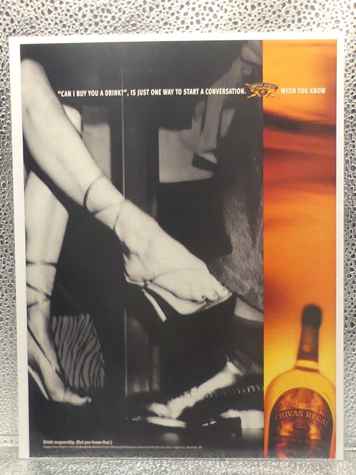 Vintage Chivas Regal Blended Scotch Whisky 2000 Print Advertising Full Page Ad