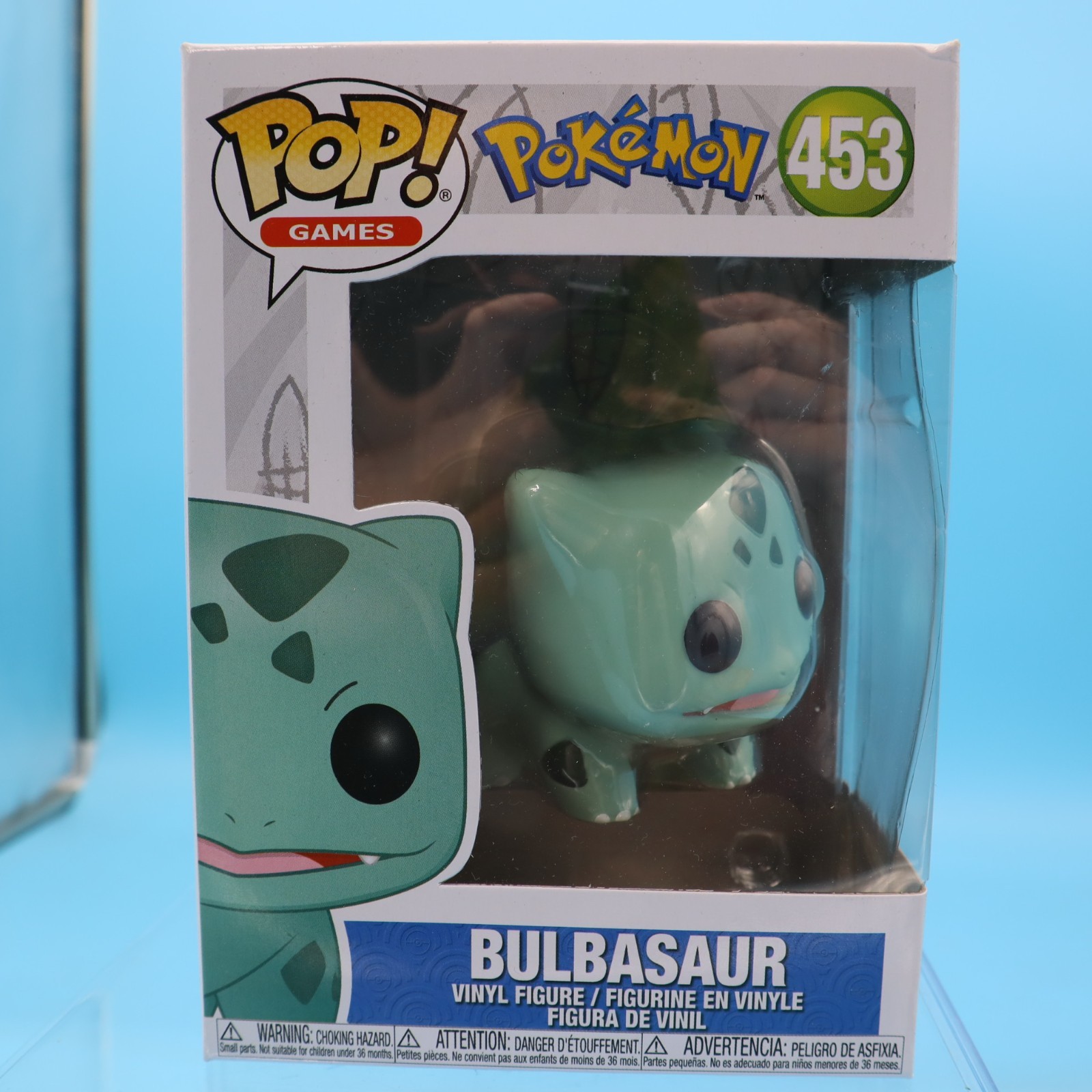 Funko Pop Games: Pokemon - BULBASAUR Vinyl Figure #453 376237 NEW in BOX