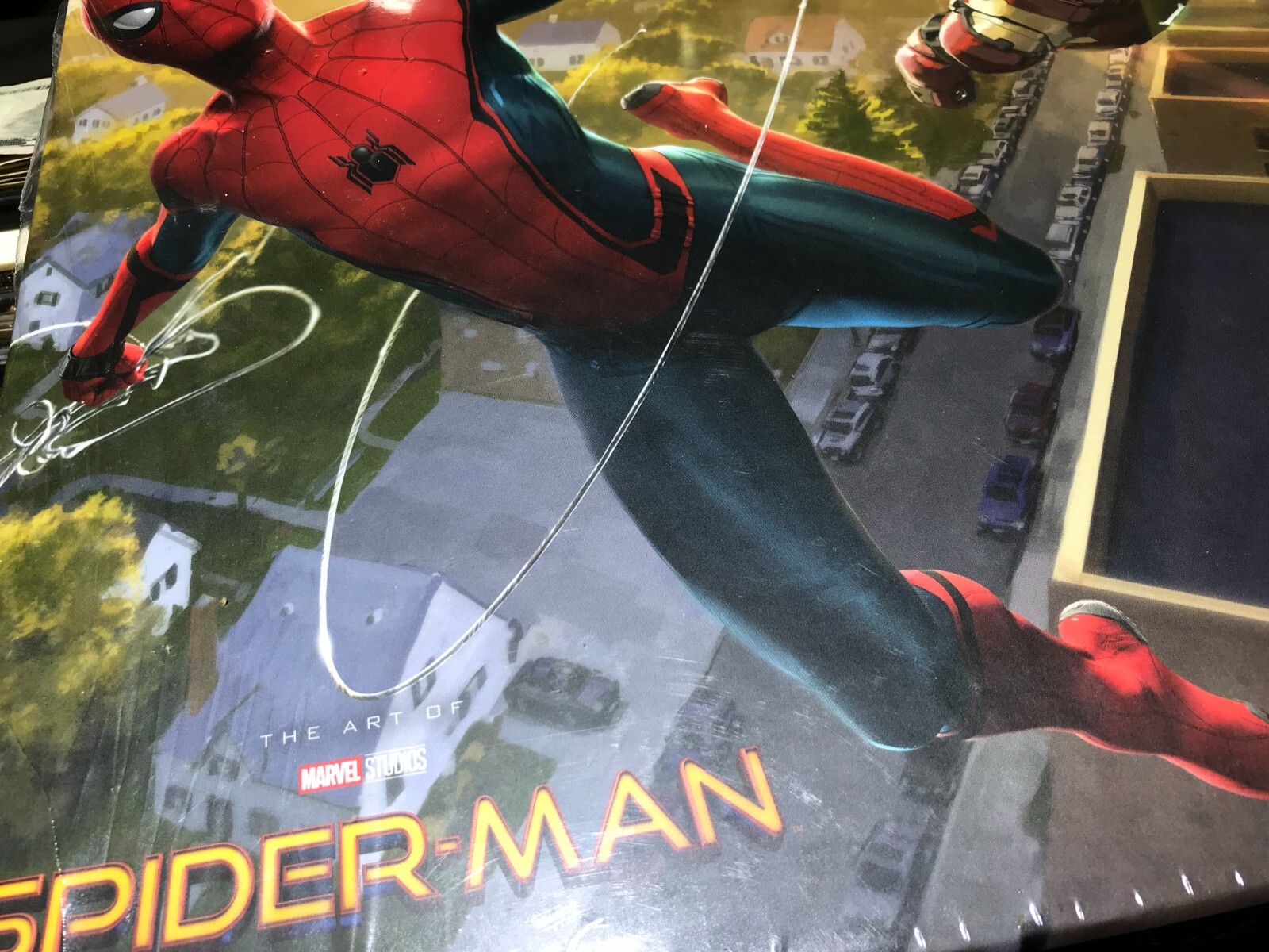 MARVEL THE ART OF SPIDERMAN HOMECOMING HARDCOVER BOOK NEW IN SEALED PLASTIC