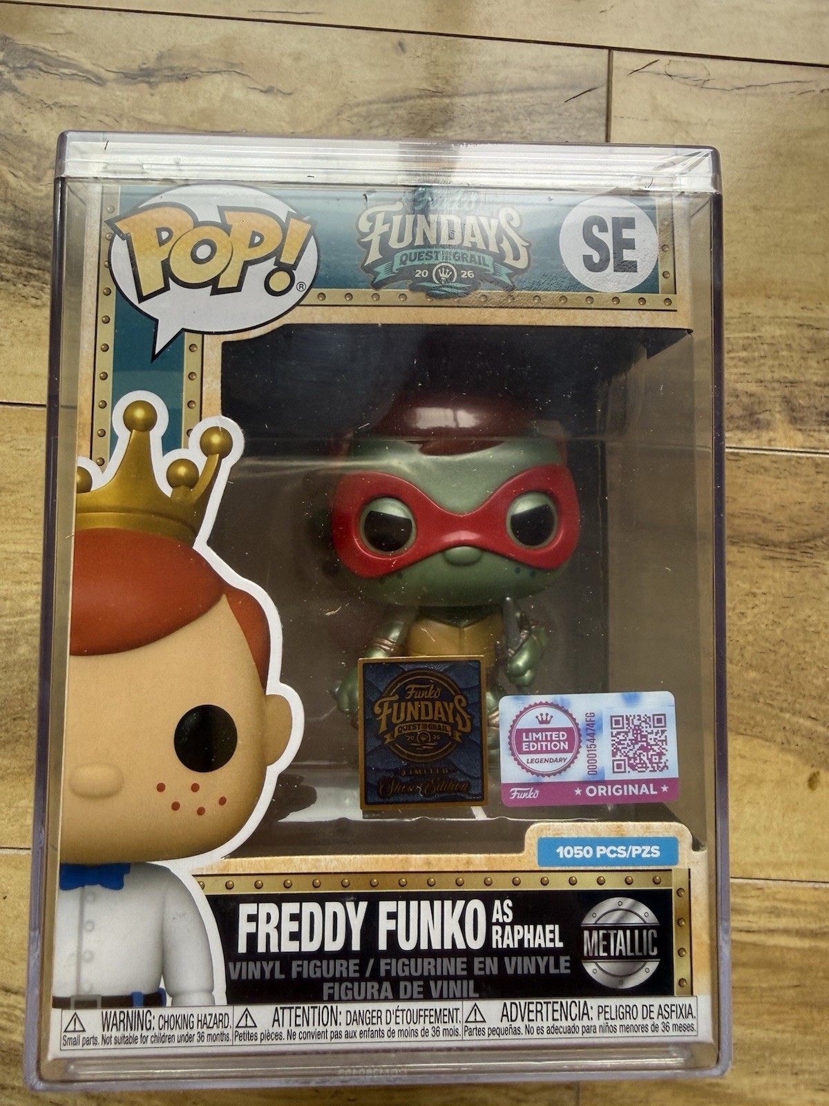 Freddy Funko as Metallic Raphael - SDCC 2026 Fundays LE 1050 TMNT Turtles