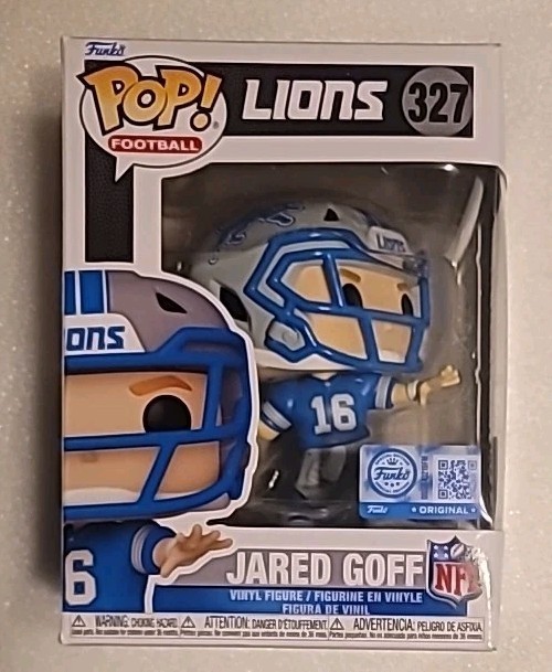 Funko Pop Vinyl: NFL Detroit Lions Jared Goff - Funko (Exclusive) #327