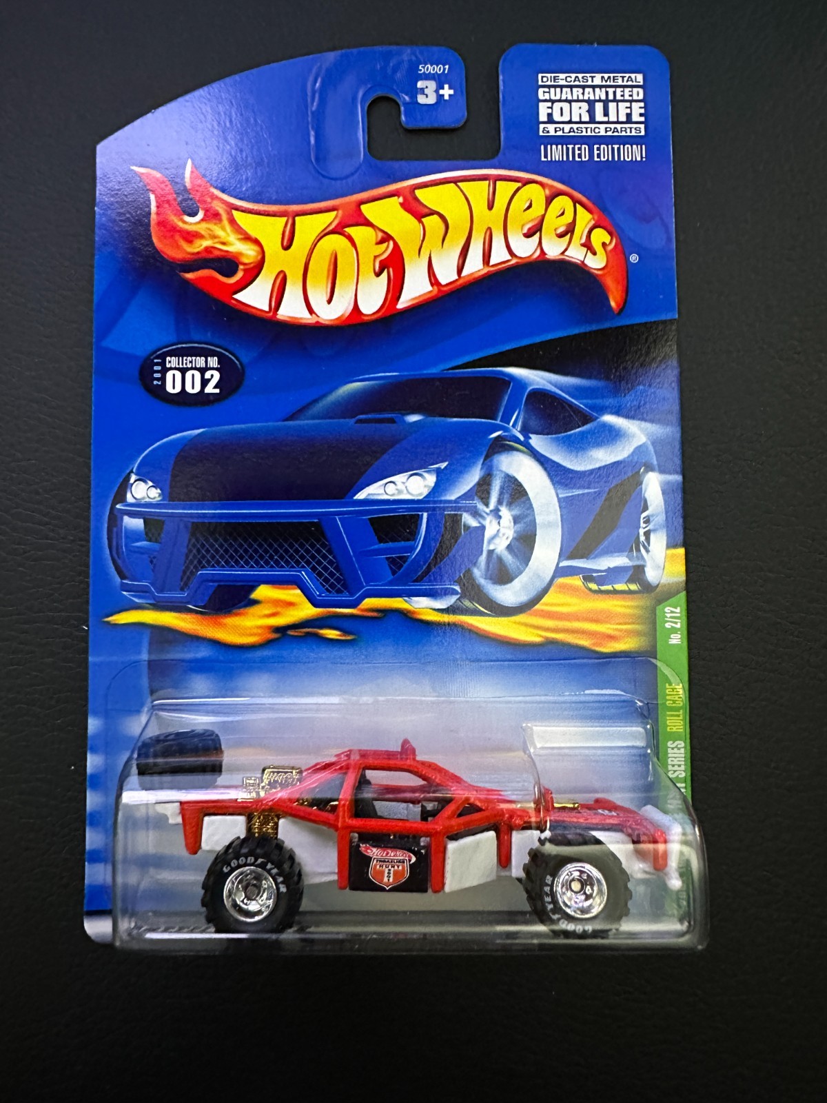 Hot Wheels #002 | Roll Cage (Orange) | 2001 Treasure Hunt Series