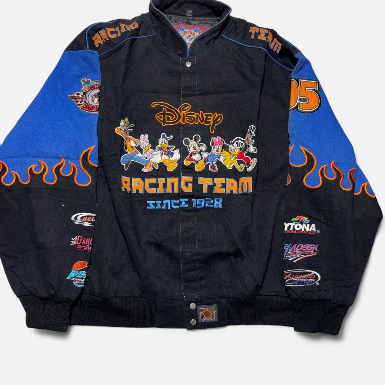 Disney Racing Team Jacket with Mickey Mouse and friends