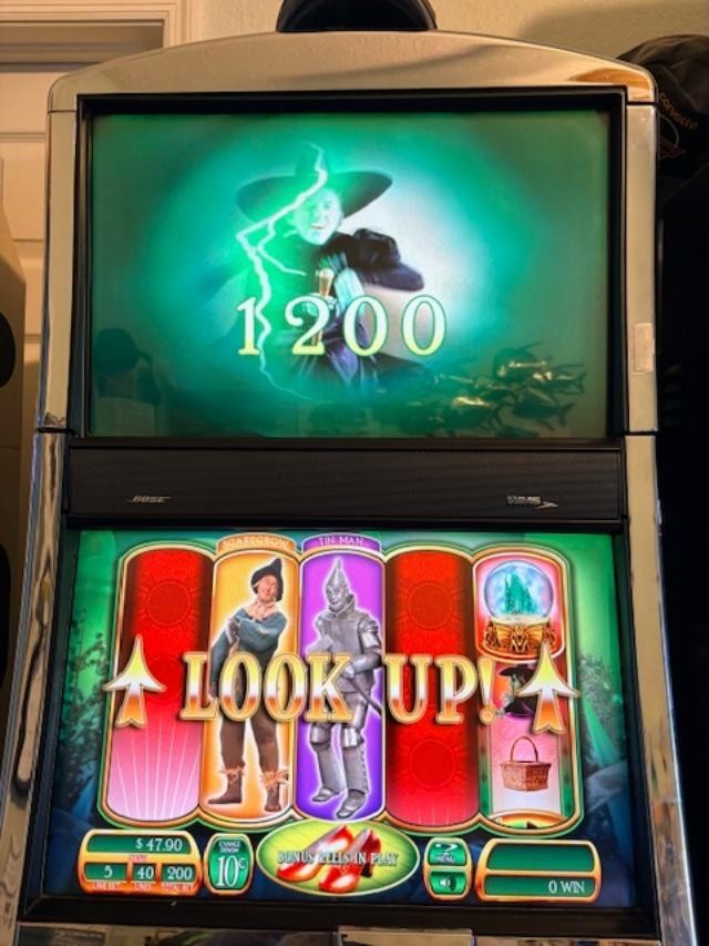 WMS BB2 WIZARD OF OZ RUBY SLIPPERS GAME AND OS SOFTWARE. MULTI BONUSES.