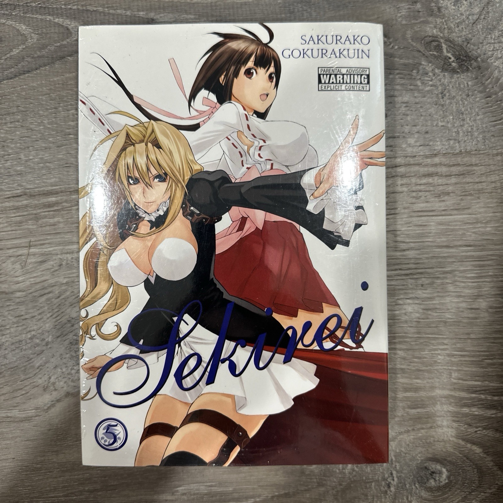 Sekirei Manga Volume 5 (Yen Press 2018) Brand New Sealed