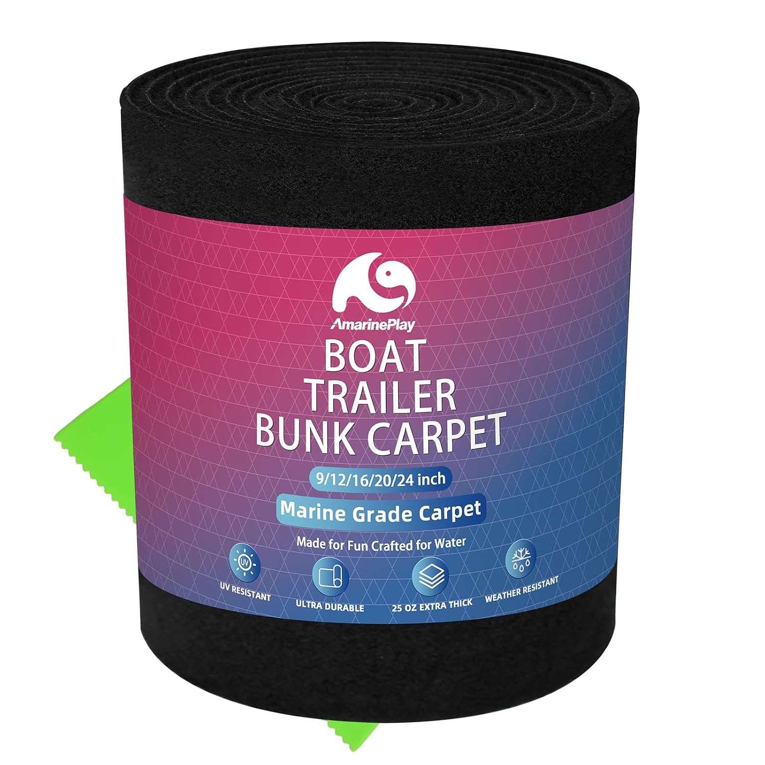 Boat Trailer Marine Bunk Carpet 16in x 39ft Carpet Boat Trailer Flooring