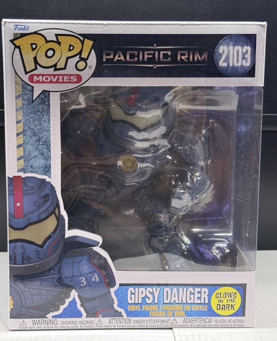 Funko Pop Pacific Rim Gipsy Danger #2103 Glow in Dark 6-Inch Super New