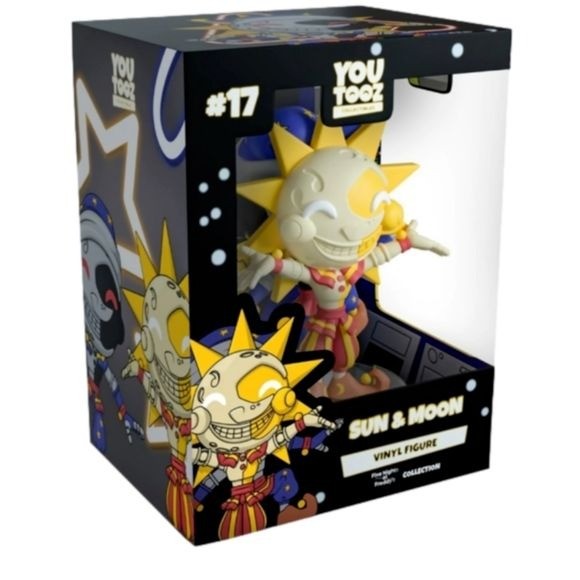 Yootooz FNAF Sun & Moon #17 Vinyl Figure Five Nights At Freddy's