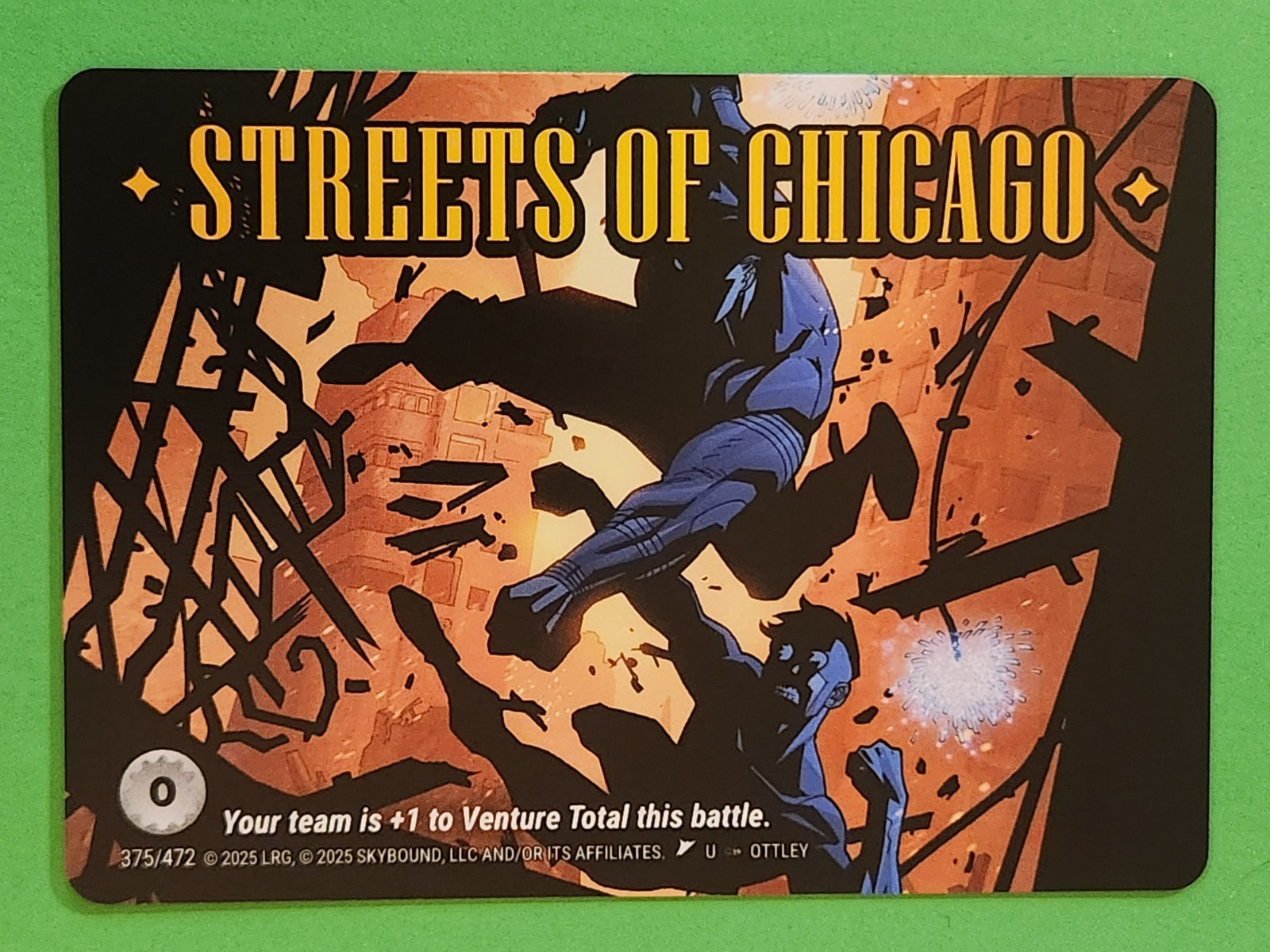 #375 STREETS OF CHICAGO Overpower Skybound Invincible/Walking Dead UNC LOCATION