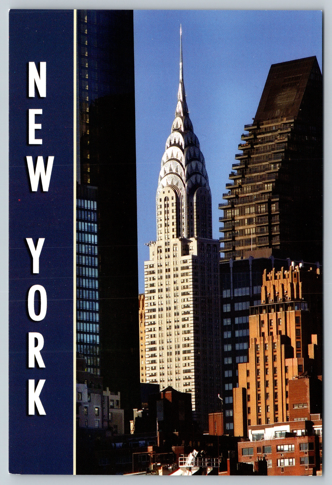 c1970s New York Chrysler Building Vintage Postcard