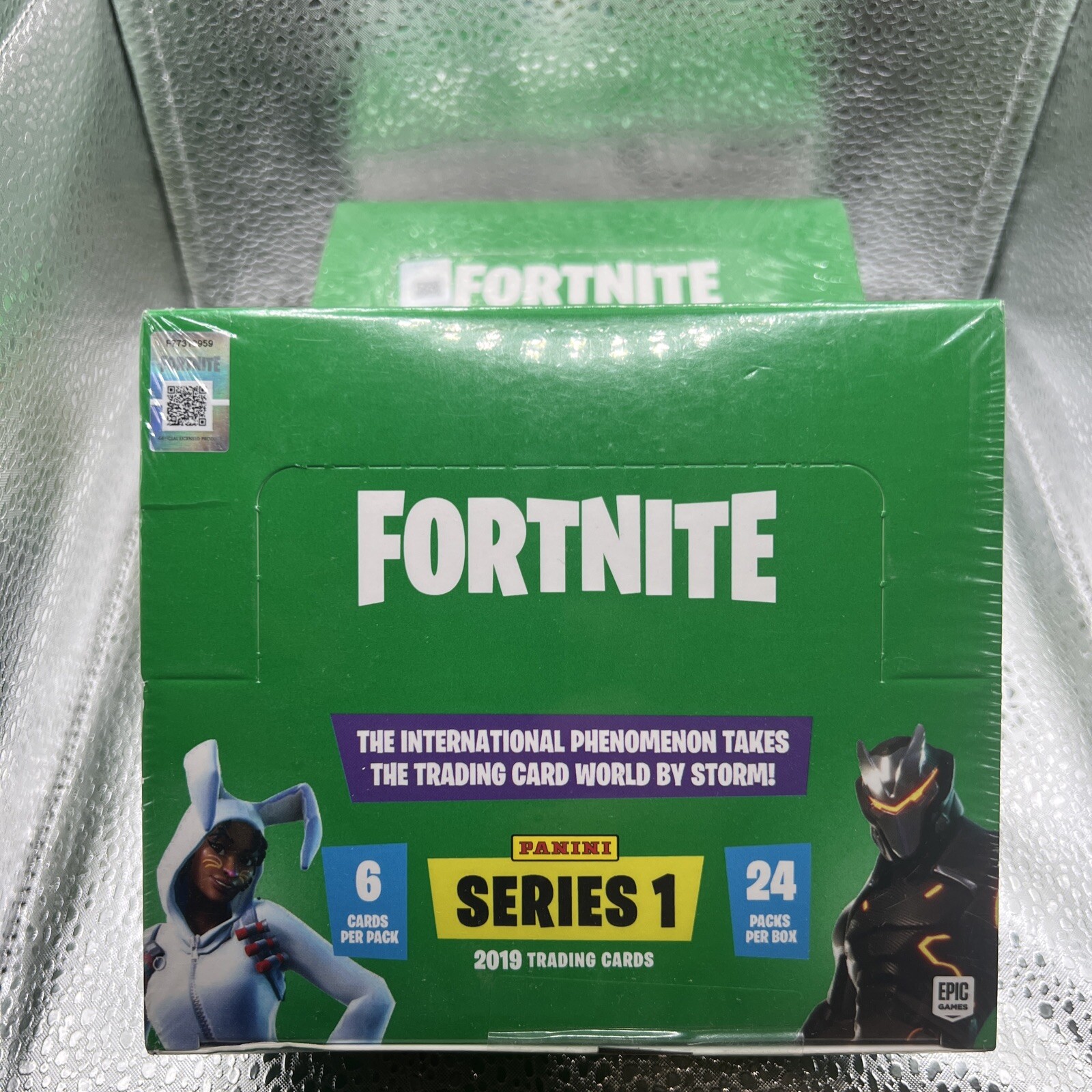 2019 Panini FORTNITE Series 1 - Hobby Box 24 Packs - Sealed - Black Knight Holo?