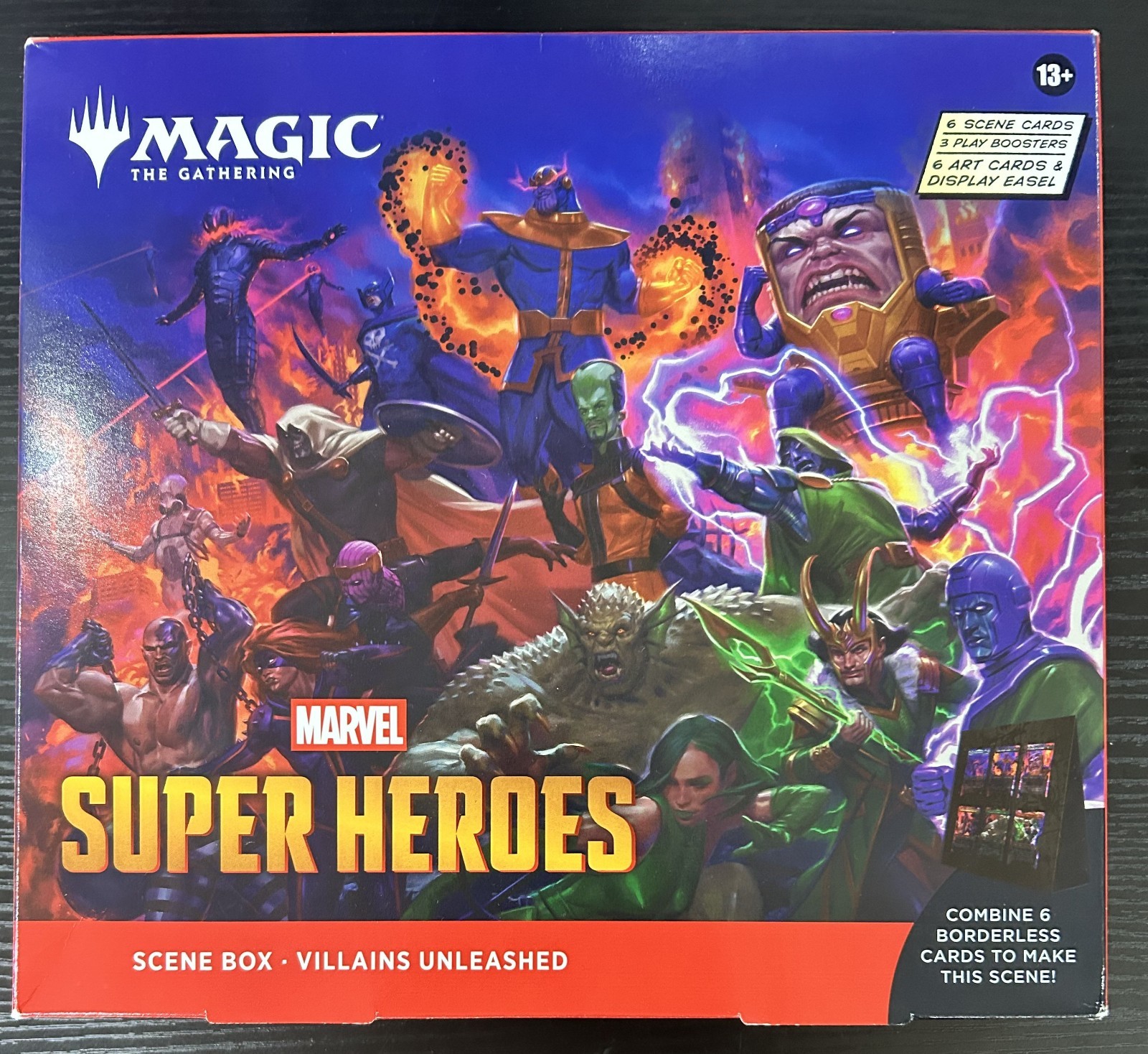 Magic: The Gathering Marvel Super Heroes Scene Box Villains Unleashed NEW 🚚✅