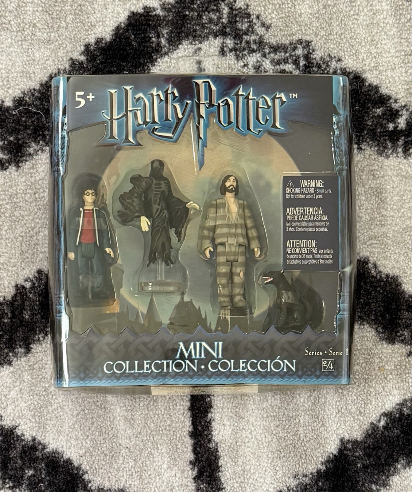 VTG NIB MATTEL 4PC MINI FIGURE COLLECTION PRISONER OF AZKABAN  CHARACTERS #2/4