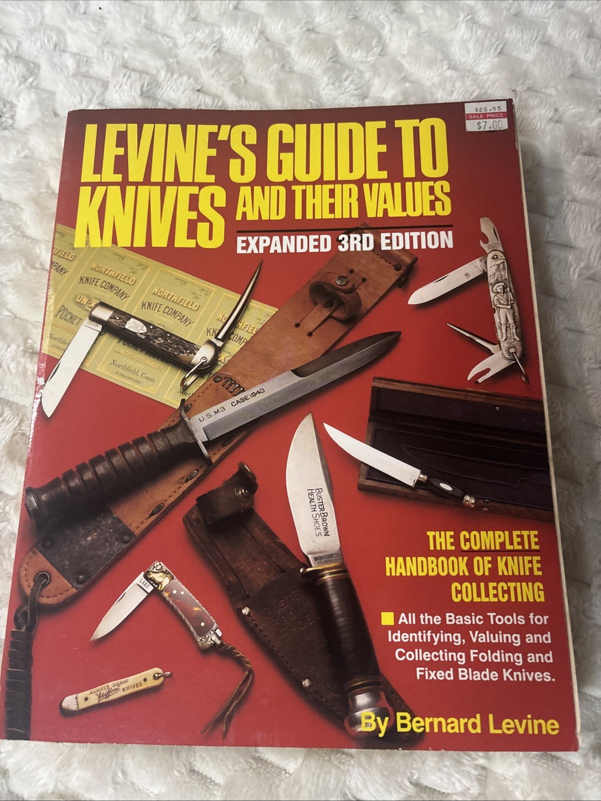 Levines Guide To Knives And Their Values 3rd Edition Bernard Levine Hardcover