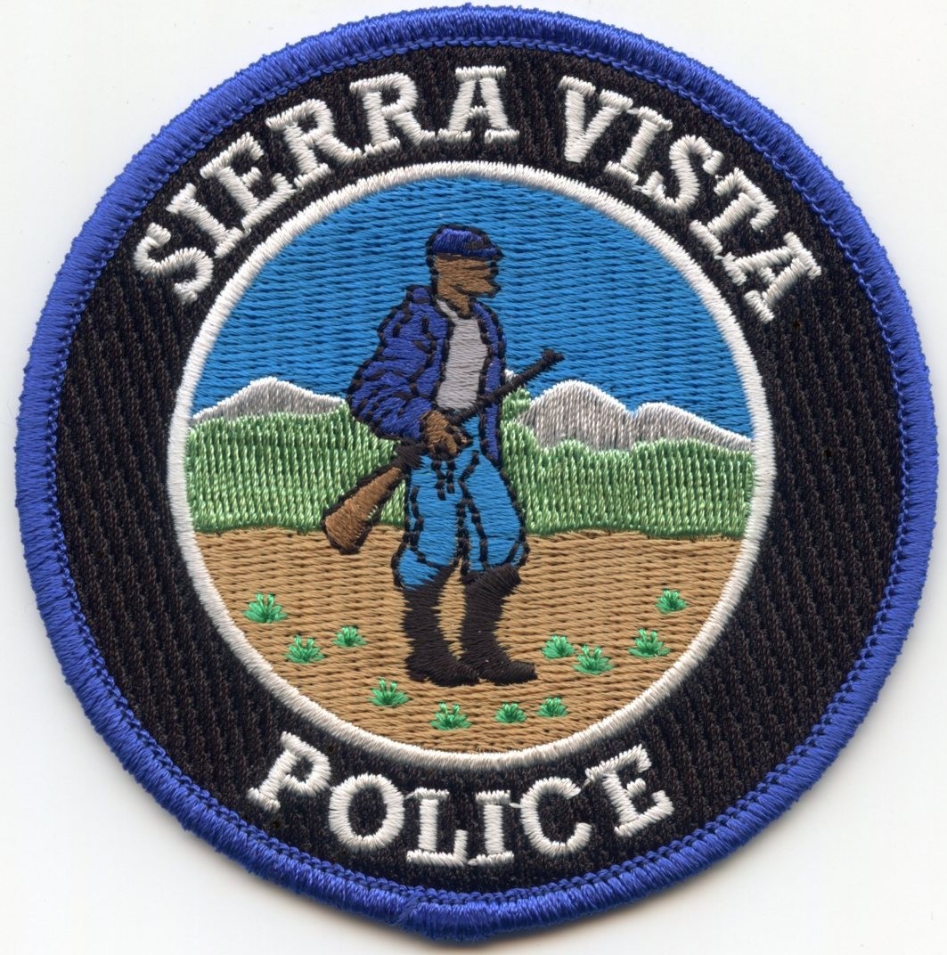 SIERRA VISTA ARIZONA round POLICE PATCH
