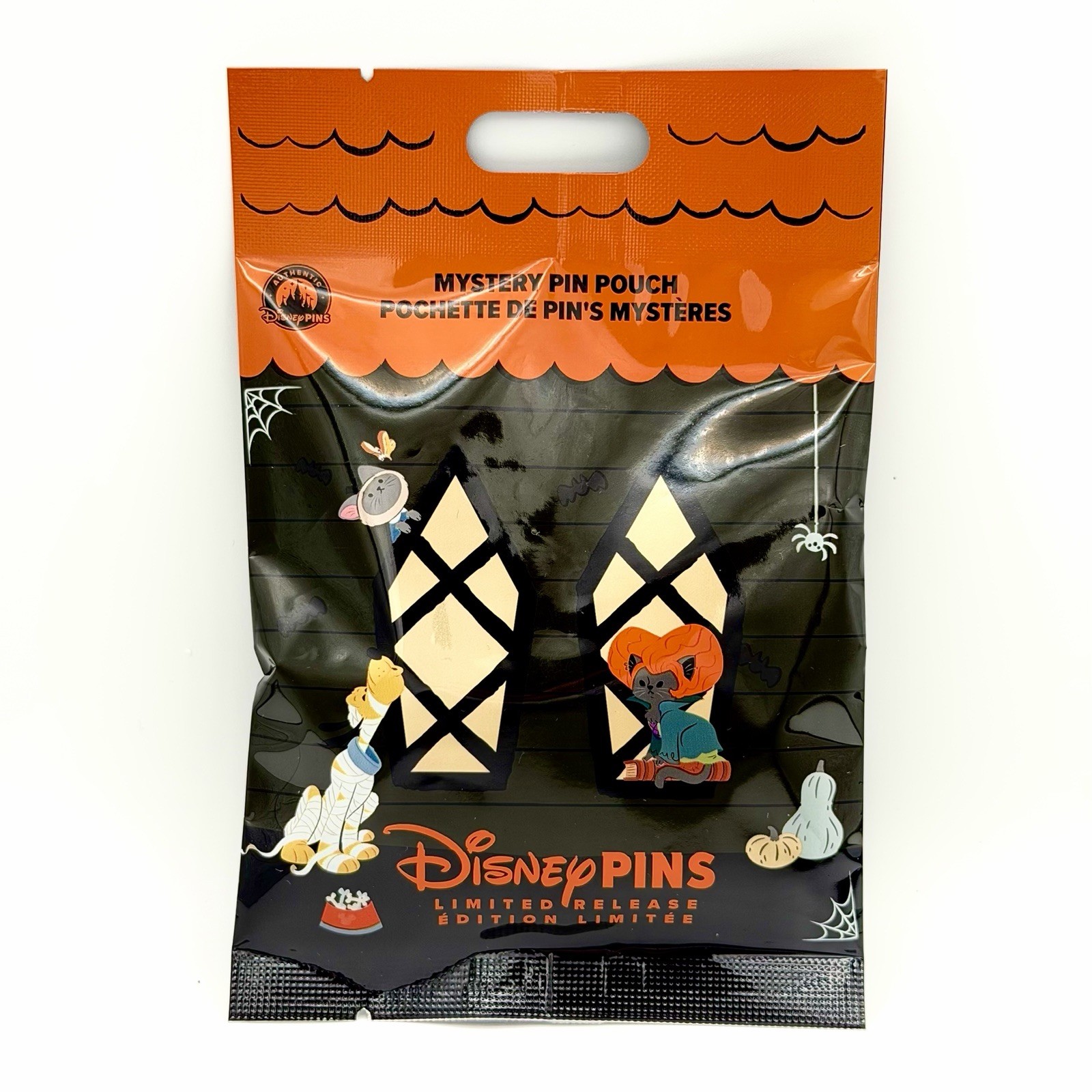Disney Cats & Dogs Halloween Costumes Mystery Bag Pouch Sealed Unopened LR Pin