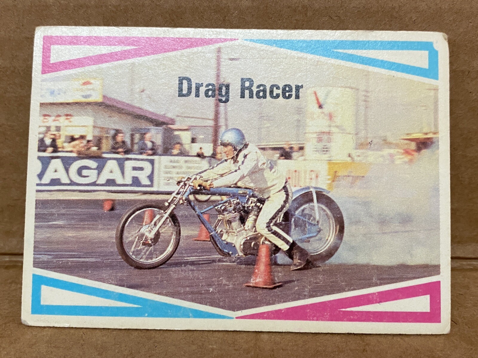Drag Racer Street Chopper Vintage Motorcycle Trading Card GT03508