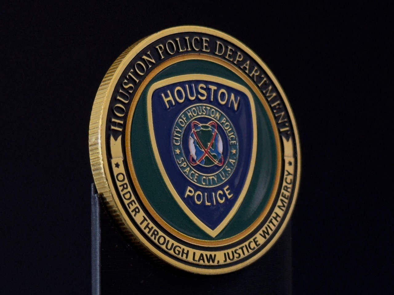 Houston Texas Police Department HPD Challenge Coin