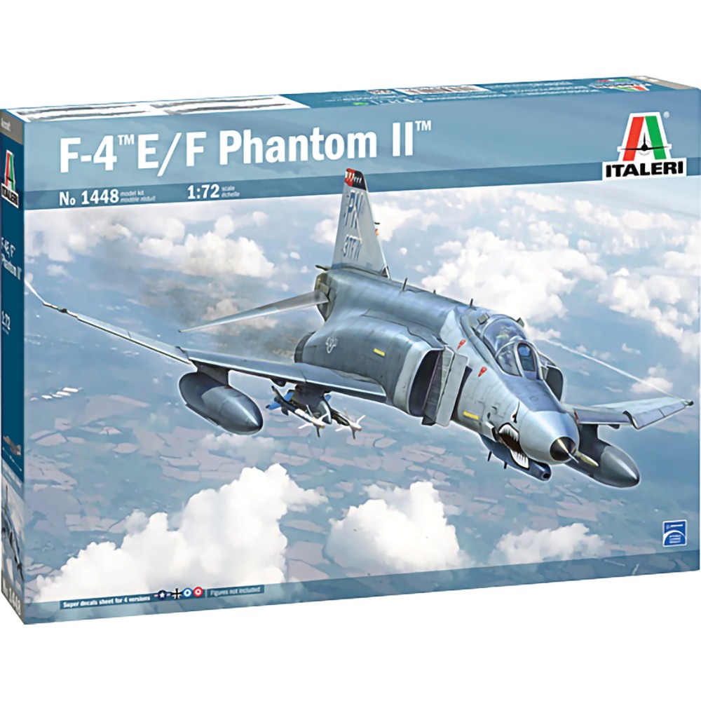 F-4E/F Phantom II 1/72 Kit Italeri (1448)