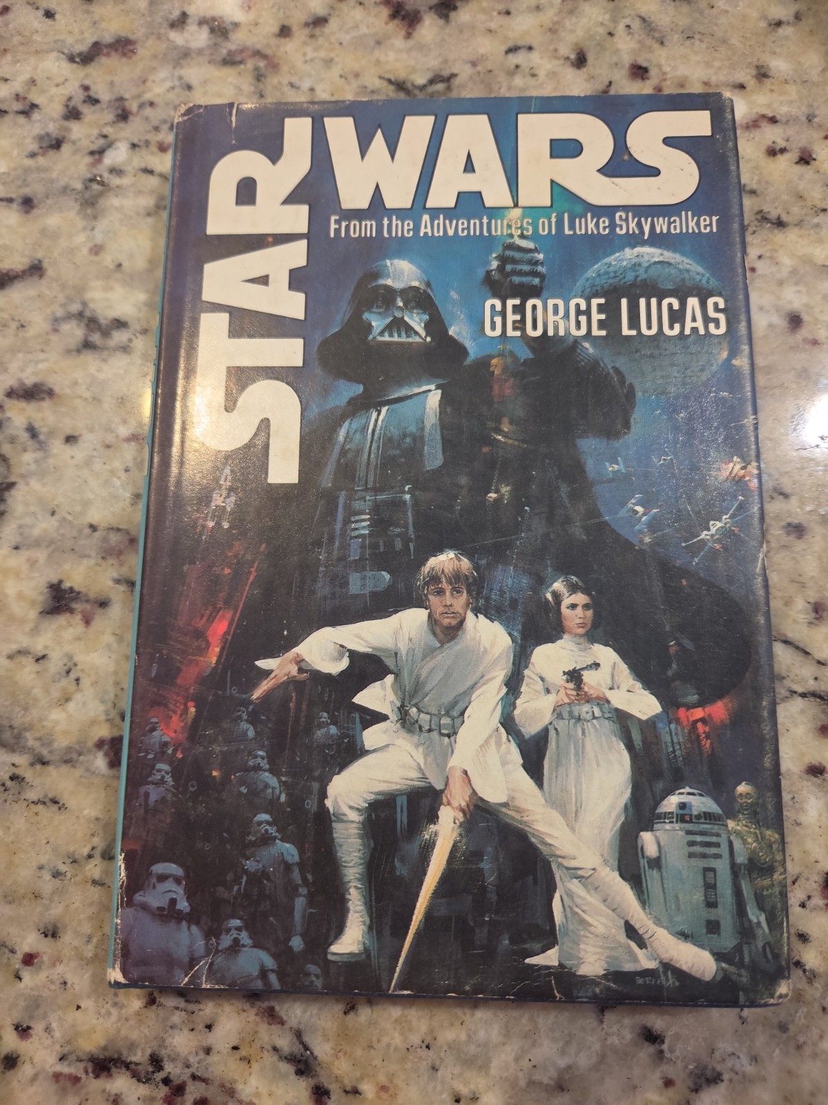 STAR WARS Book Club Edition Hardcover 1983 George Lucas BCE Dust Jacket Y33 Code