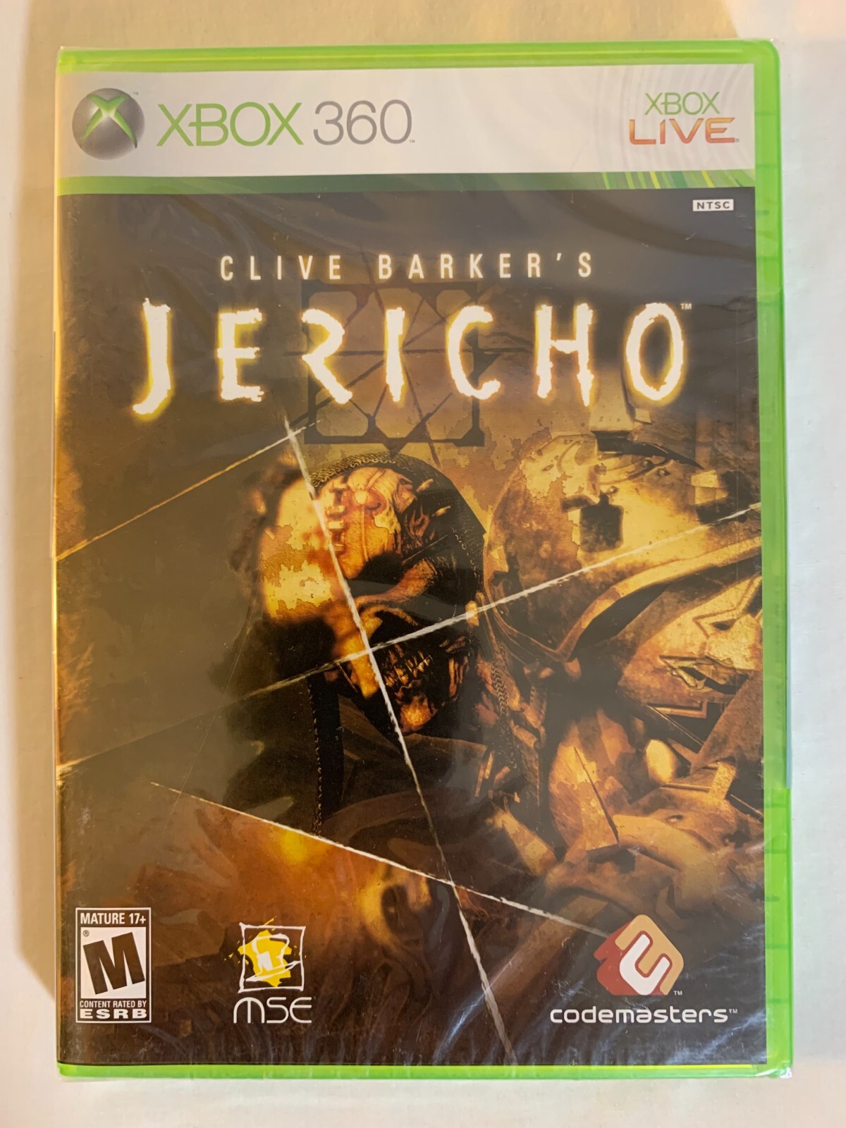 Clive Barker\'s Jericho Microsoft Xbox 360 Brand New Factory Sealed