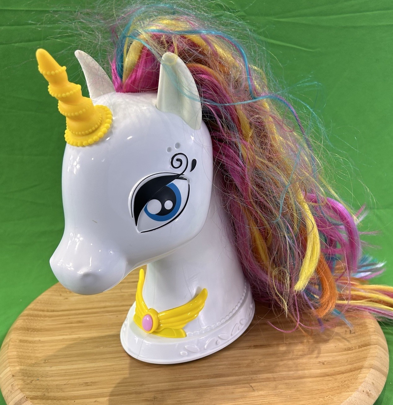 Lexibook Interactive Rainbow Unicorn Styling Head Soft Colorful Hair Tested Good