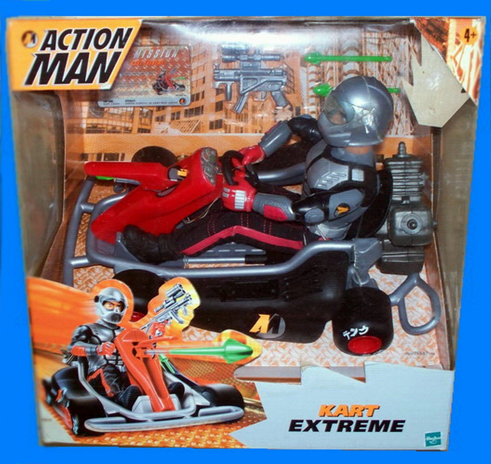 Vintage 2000 Kart Extreme Action Man
