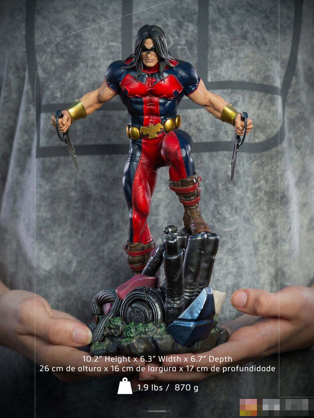 IN STOCK IRON STUDIOS X-Men Warpath 1/10 Statue Figure Model Collectible Toy