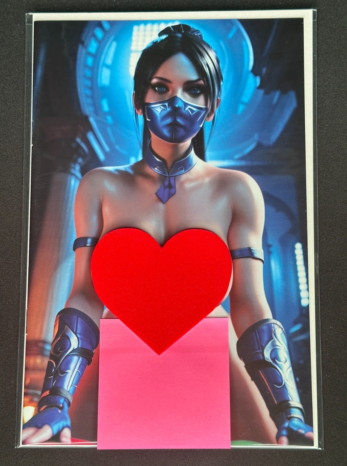 Keys Comics #1 Kitana Mortal Kombat Cosplay FN Variant Ltd 100