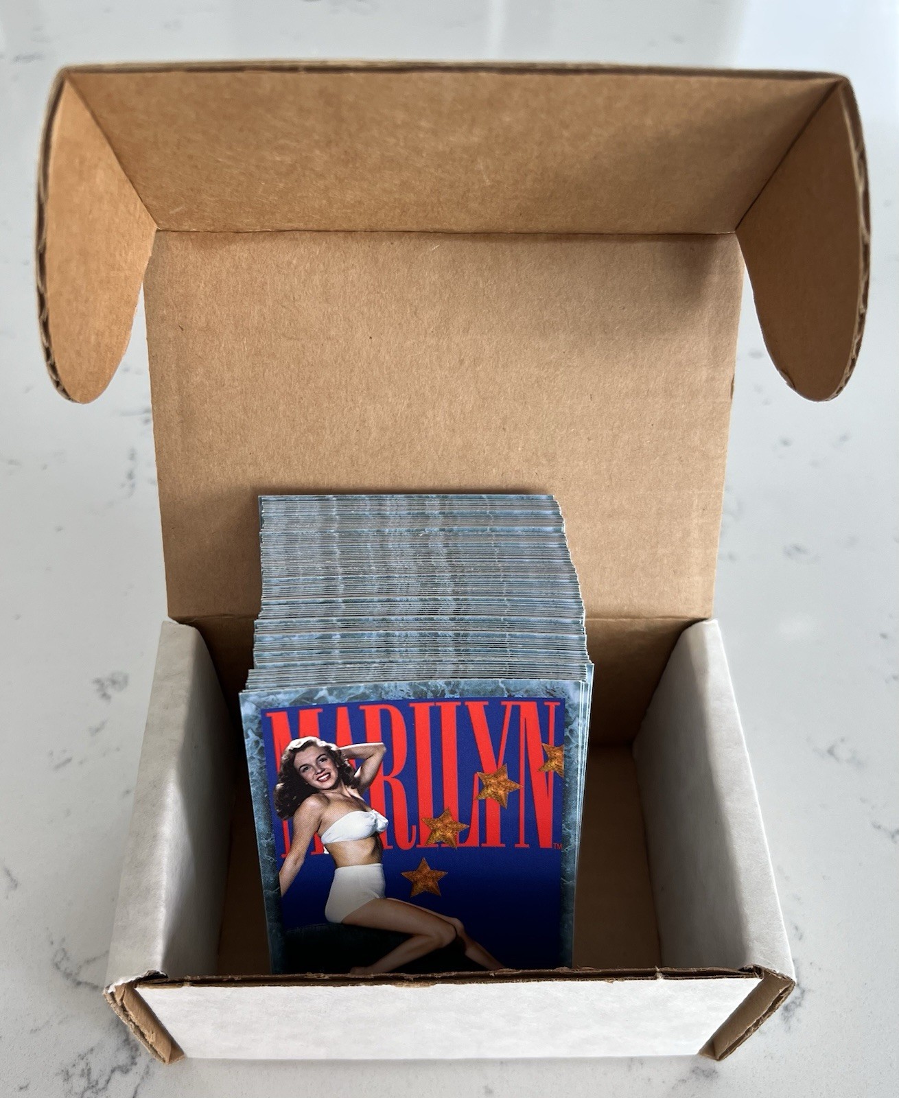 1993 Collector Marilyn Monroe Trading Cards Complete Set Of 100 Sports Time NEW