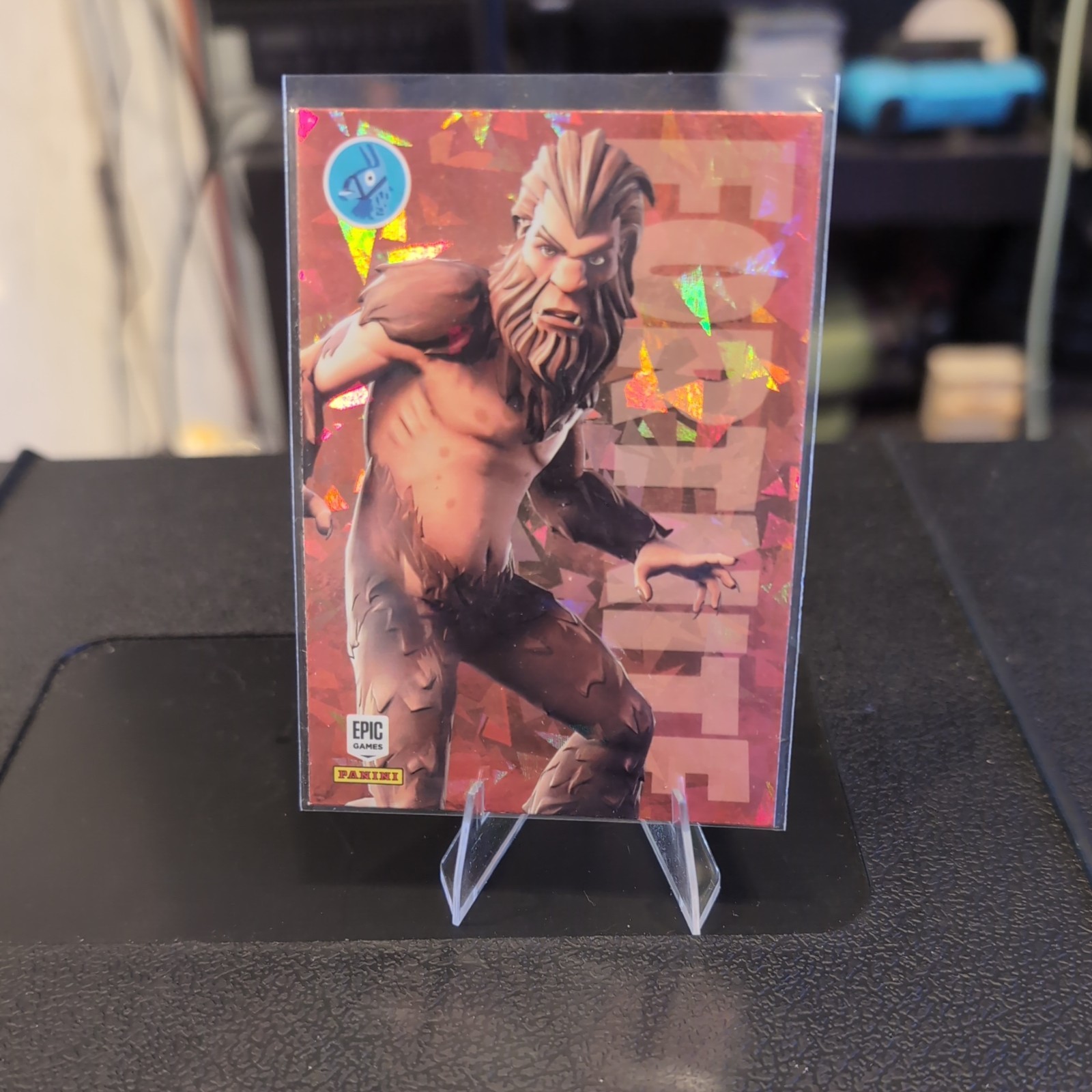 2021-2022 Panini Fortnite Series 3 BIGFOOT Cracked Ice Foil Rare Outfit #31