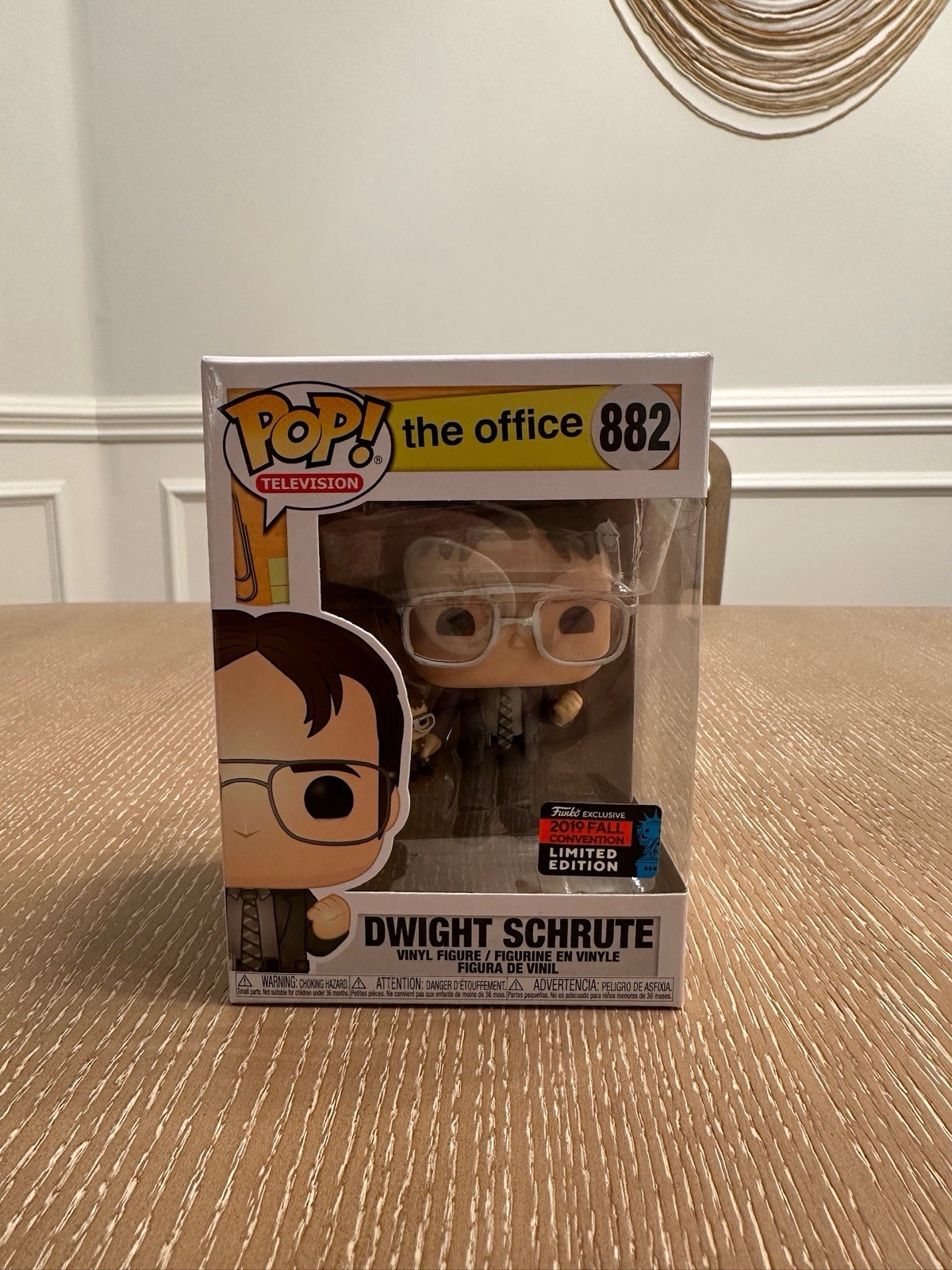 Funko Pop Vinyl: The Office - Dwight Schrute - 2019 Fall Convention #882