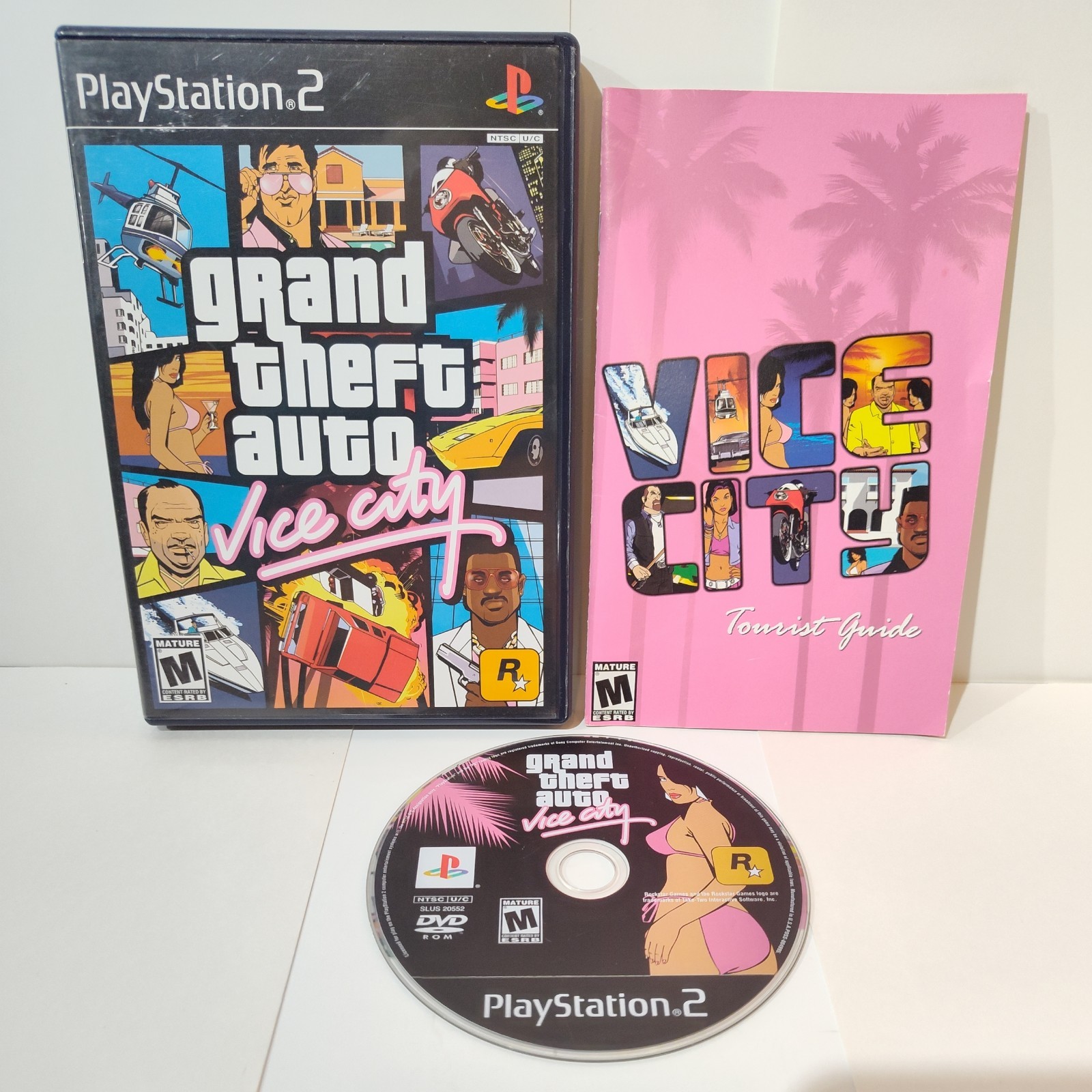 Grand Theft Auto Vice City (Sony PlayStation 2) CIB Tested 