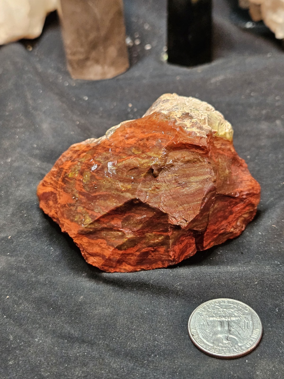 Kaleidoscope Jasper Specimen Natural Form PNW (9.9oz) 